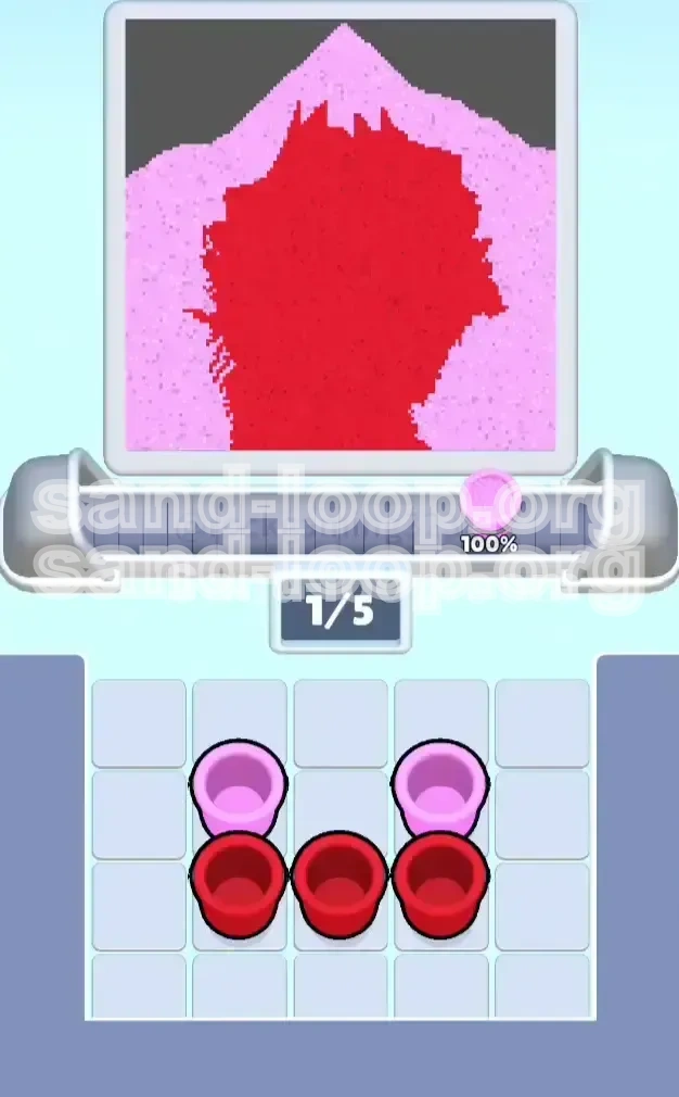 Sand Loop Level 1 screenshot 2