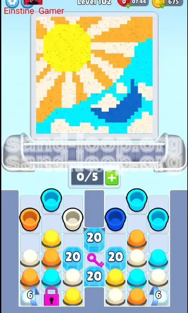Sand Loop Level 102 screenshot 1