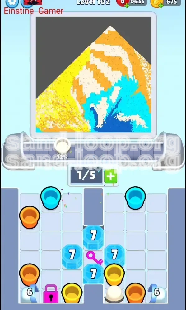 Sand Loop Level 102 screenshot 2