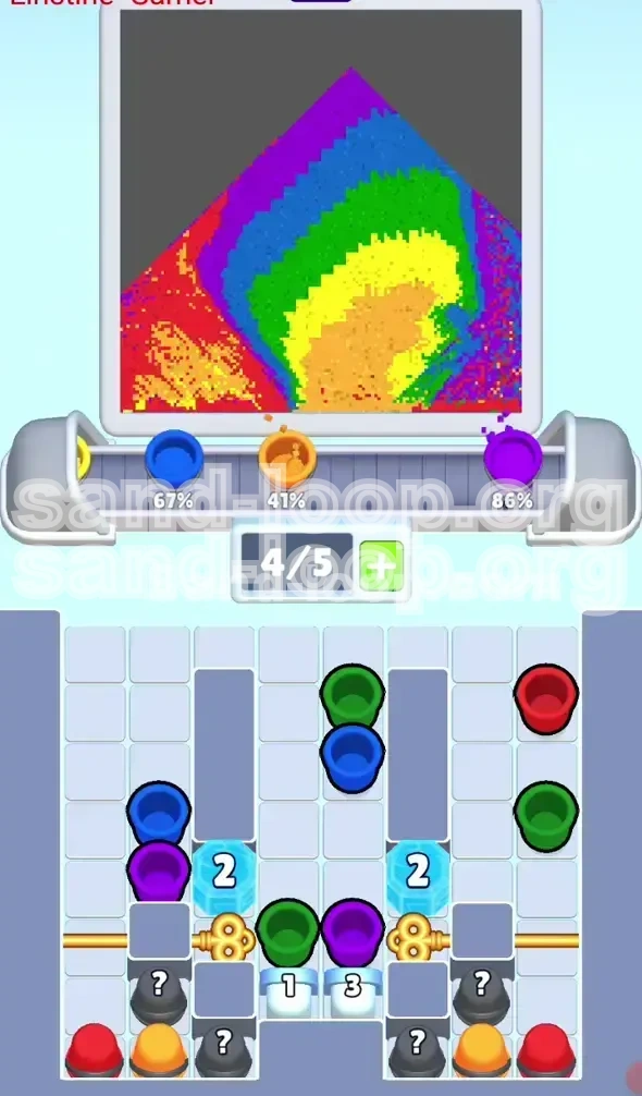 Sand Loop Level 105 screenshot 2