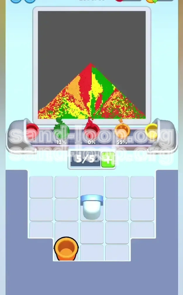 Sand Loop Level 11 screenshot 3