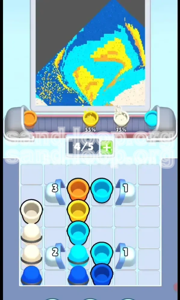 Sand Loop Level 110 screenshot 2