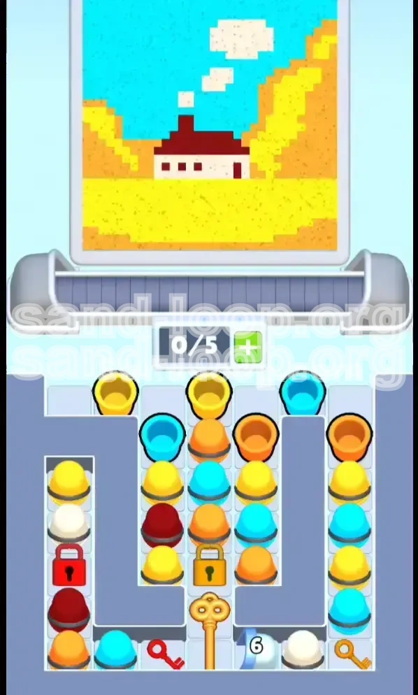 Sand Loop Level 112 screenshot 1