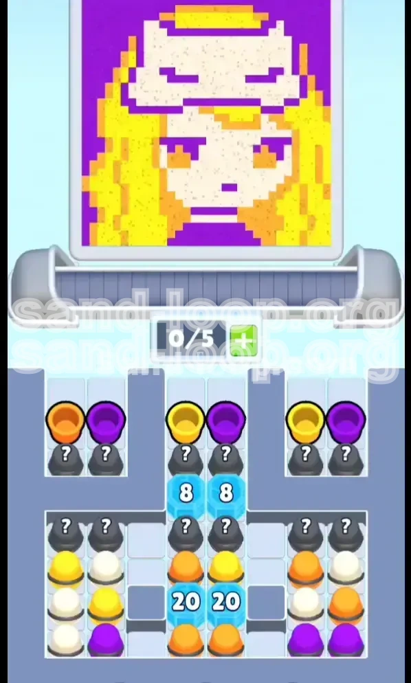 Sand Loop Level 115 screenshot 1