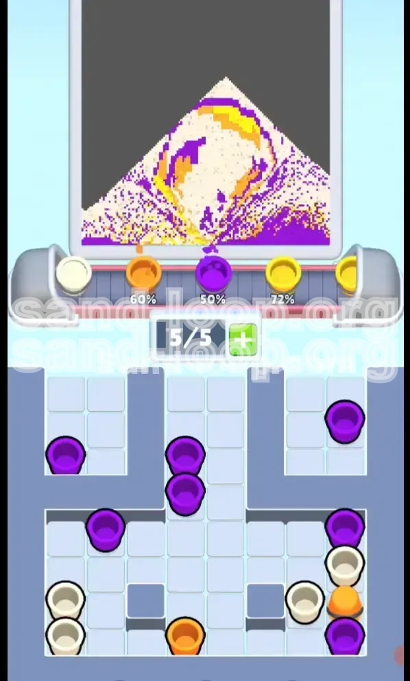 Sand Loop Level 115 screenshot 3