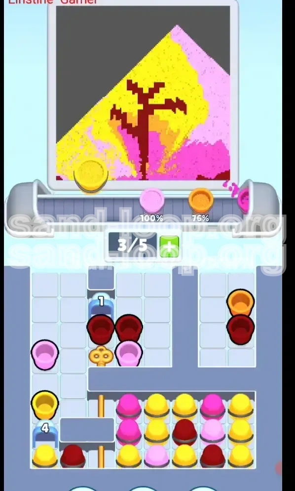 Sand Loop Level 116 screenshot 2