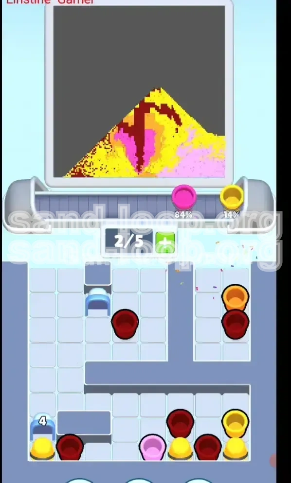 Sand Loop Level 116 screenshot 3