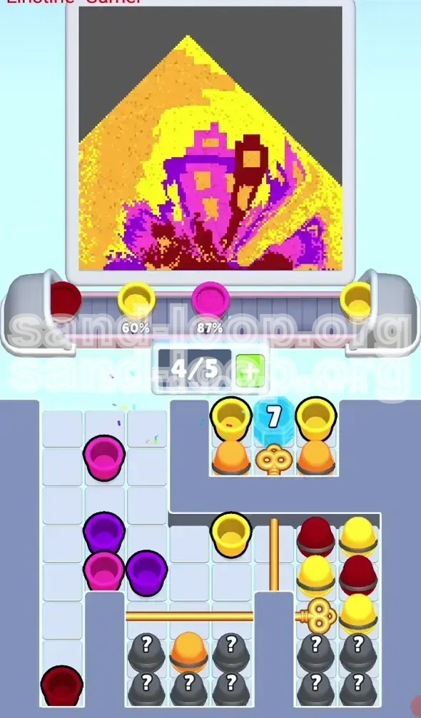 Sand Loop Level 117 screenshot 2