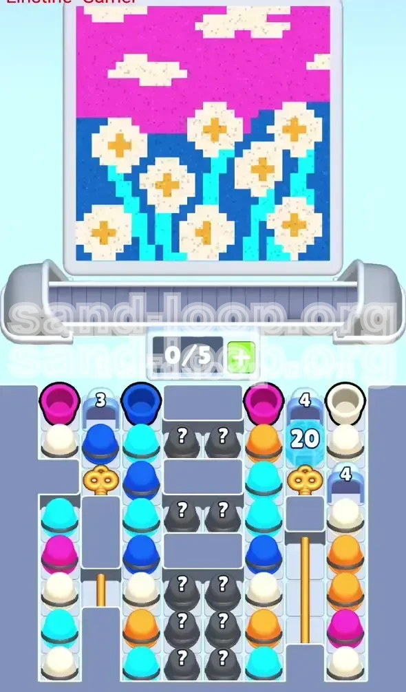 Sand Loop Level 118 screenshot 1