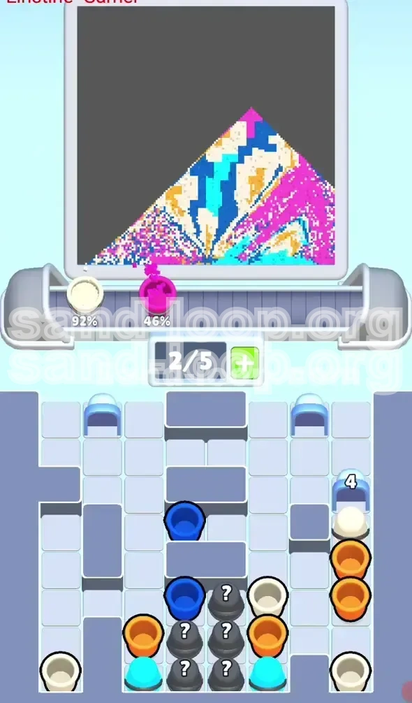 Sand Loop Level 118 screenshot 3