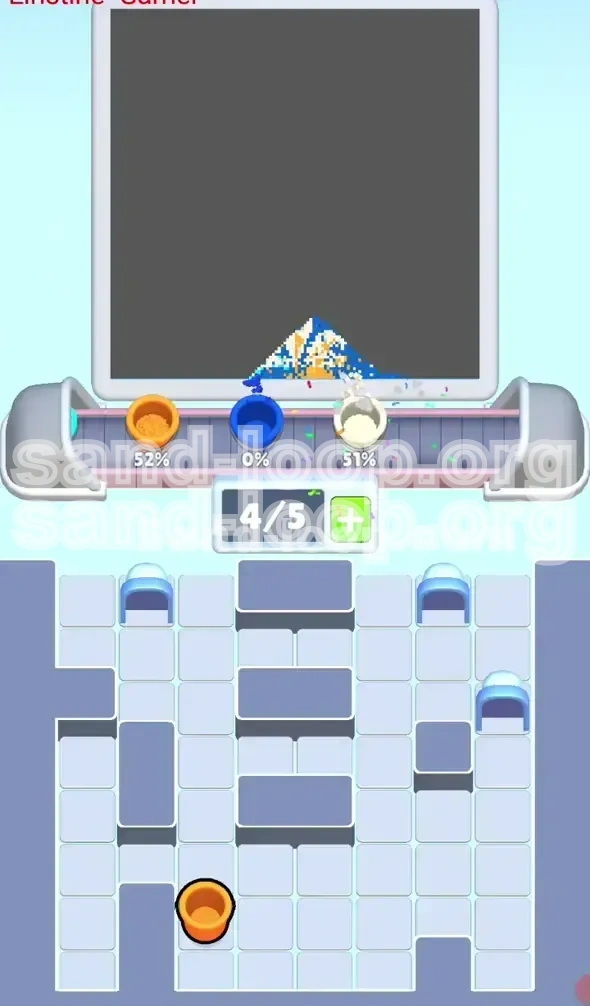 Sand Loop Level 118 screenshot 4