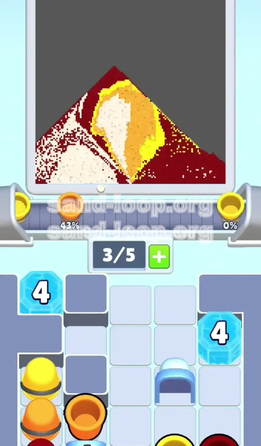 Sand Loop Level 121 screenshot 2