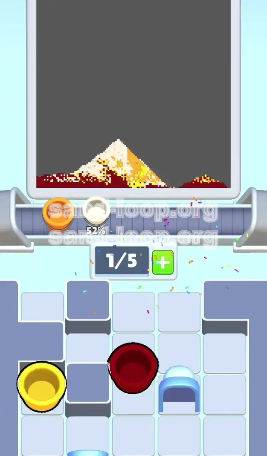 Sand Loop Level 121 screenshot 3