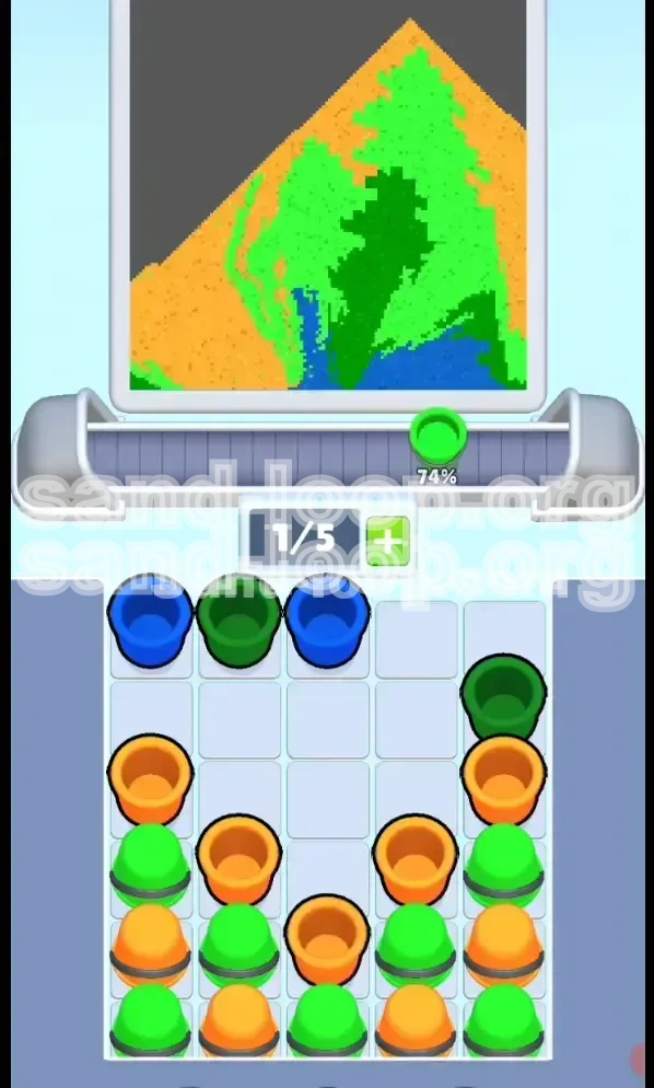 Sand Loop Level 122 screenshot 2