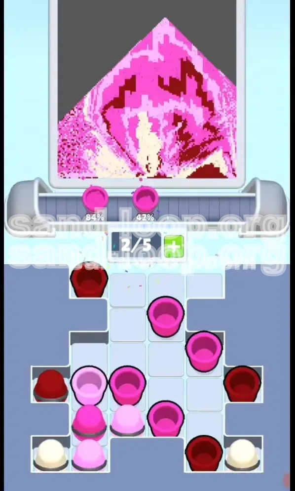 Sand Loop Level 123 screenshot 1