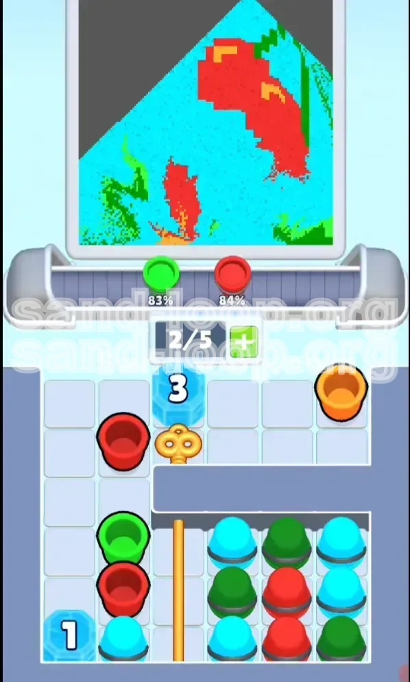 Sand Loop Level 125 screenshot 1