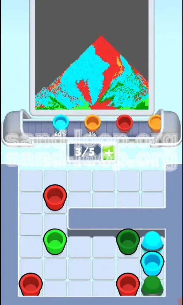 Sand Loop Level 125 screenshot 2