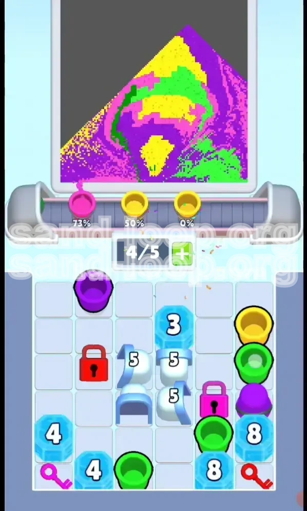 Sand Loop Level 127 screenshot 2
