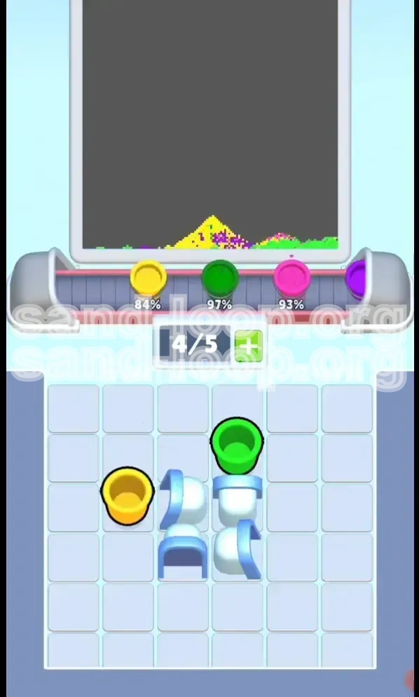 Sand Loop Level 127 screenshot 4