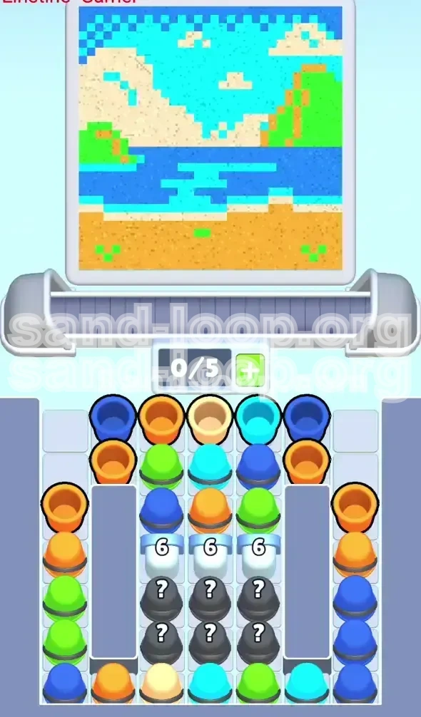 Sand Loop Level 131 screenshot 1