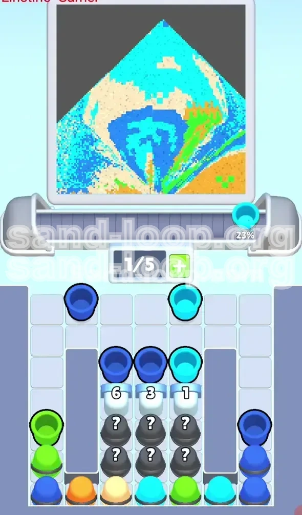 Sand Loop Level 131 screenshot 2