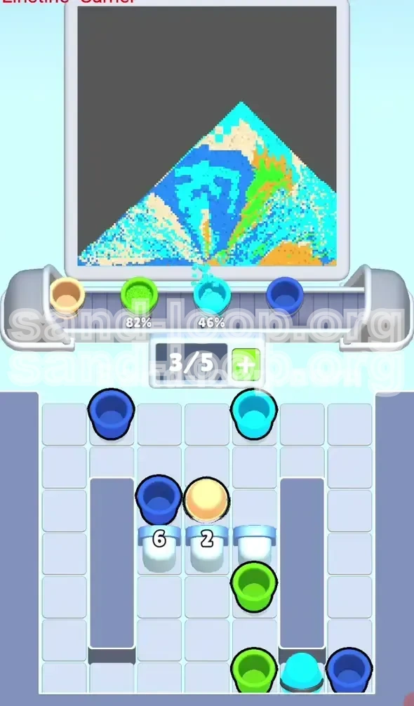 Sand Loop Level 131 screenshot 3