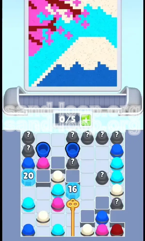 Sand Loop Level 134 screenshot 1