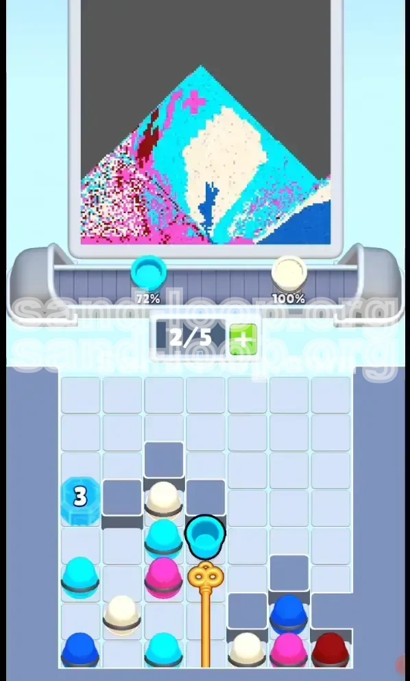 Sand Loop Level 134 screenshot 3