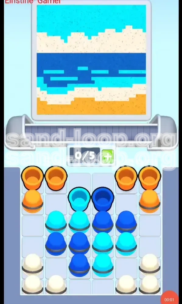 Sand Loop Level 136 screenshot 1