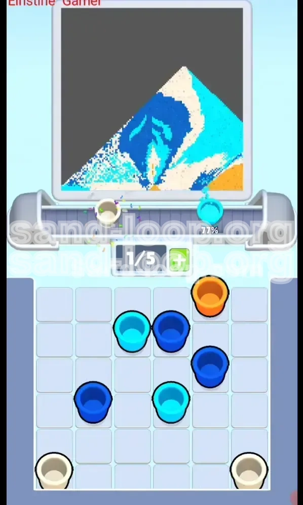 Sand Loop Level 136 screenshot 3