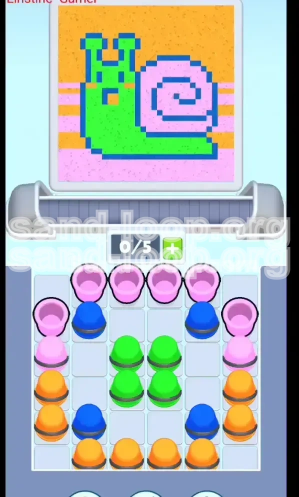 Sand Loop Level 137 screenshot 1