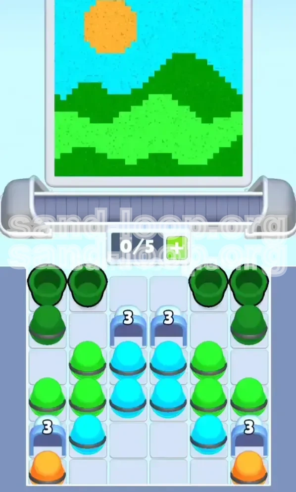 Sand Loop Level 139 screenshot 1