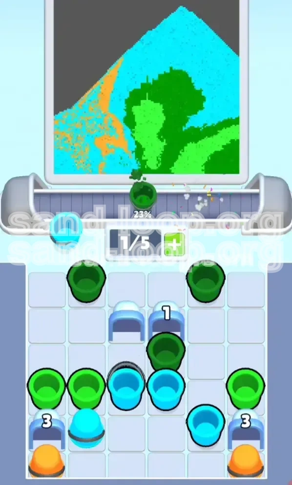 Sand Loop Level 139 screenshot 2