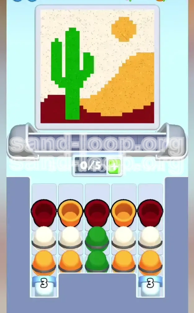 Sand Loop Level 14 screenshot 1