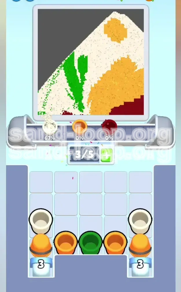 Sand Loop Level 14 screenshot 2