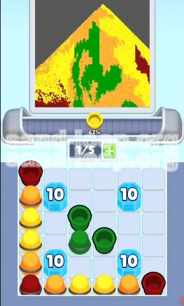 Sand Loop Level 140 screenshot 1