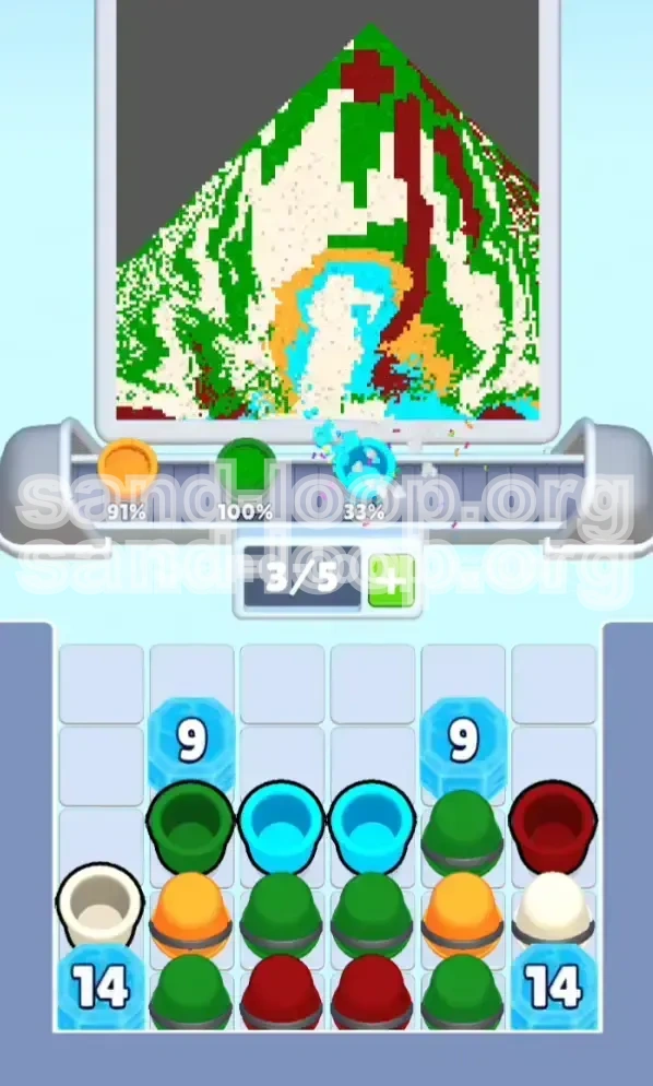 Sand Loop Level 141 screenshot 2