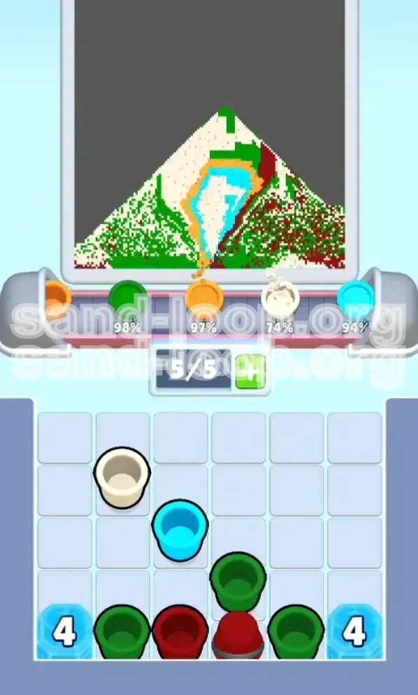 Sand Loop Level 141 screenshot 3