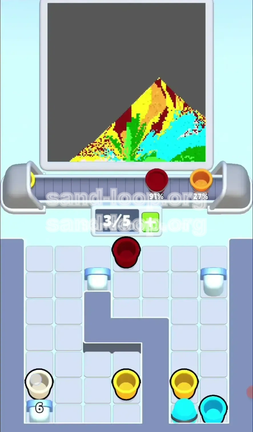 Sand Loop Level 142 screenshot 2