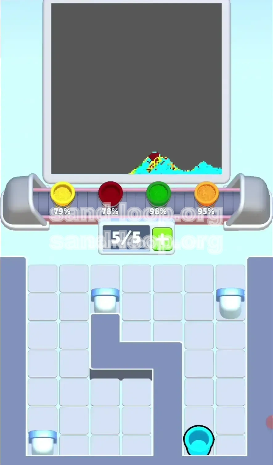 Sand Loop Level 142 screenshot 3