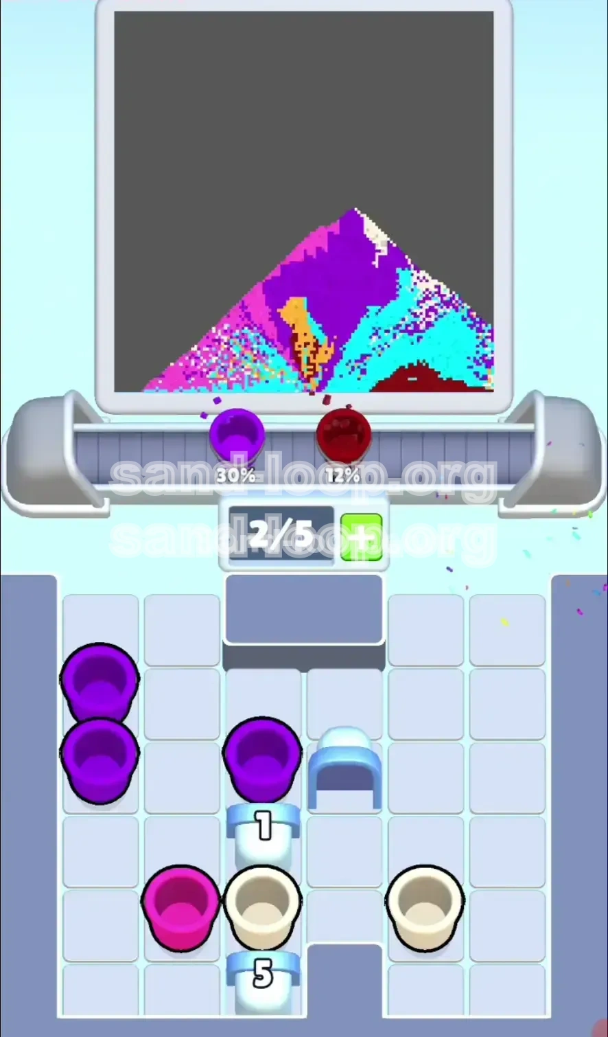 Sand Loop Level 146 screenshot 2