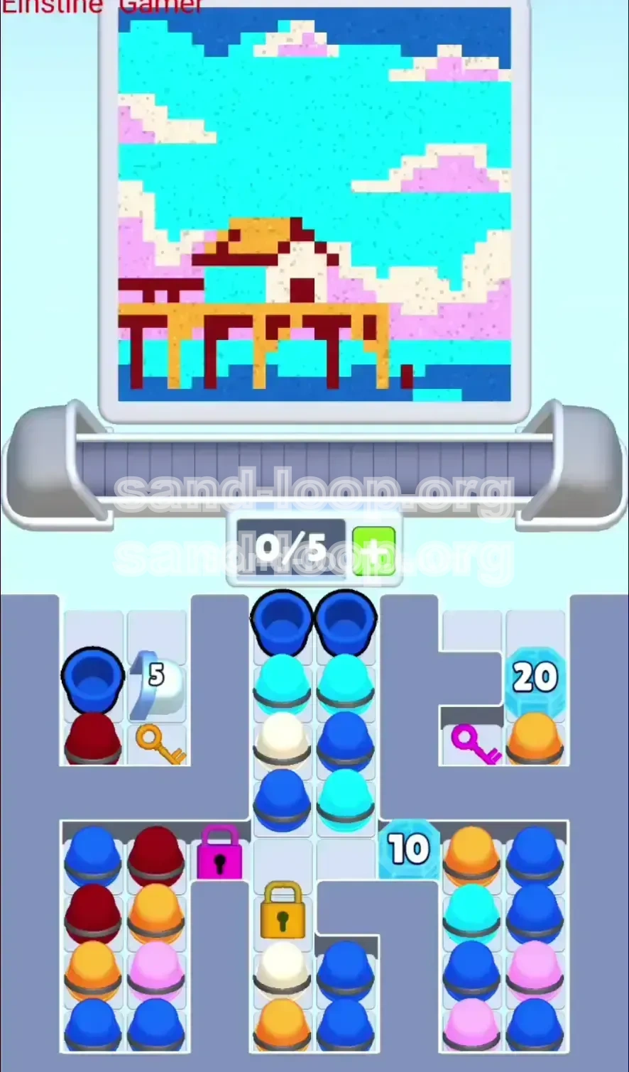 Sand Loop Level 149 screenshot 1