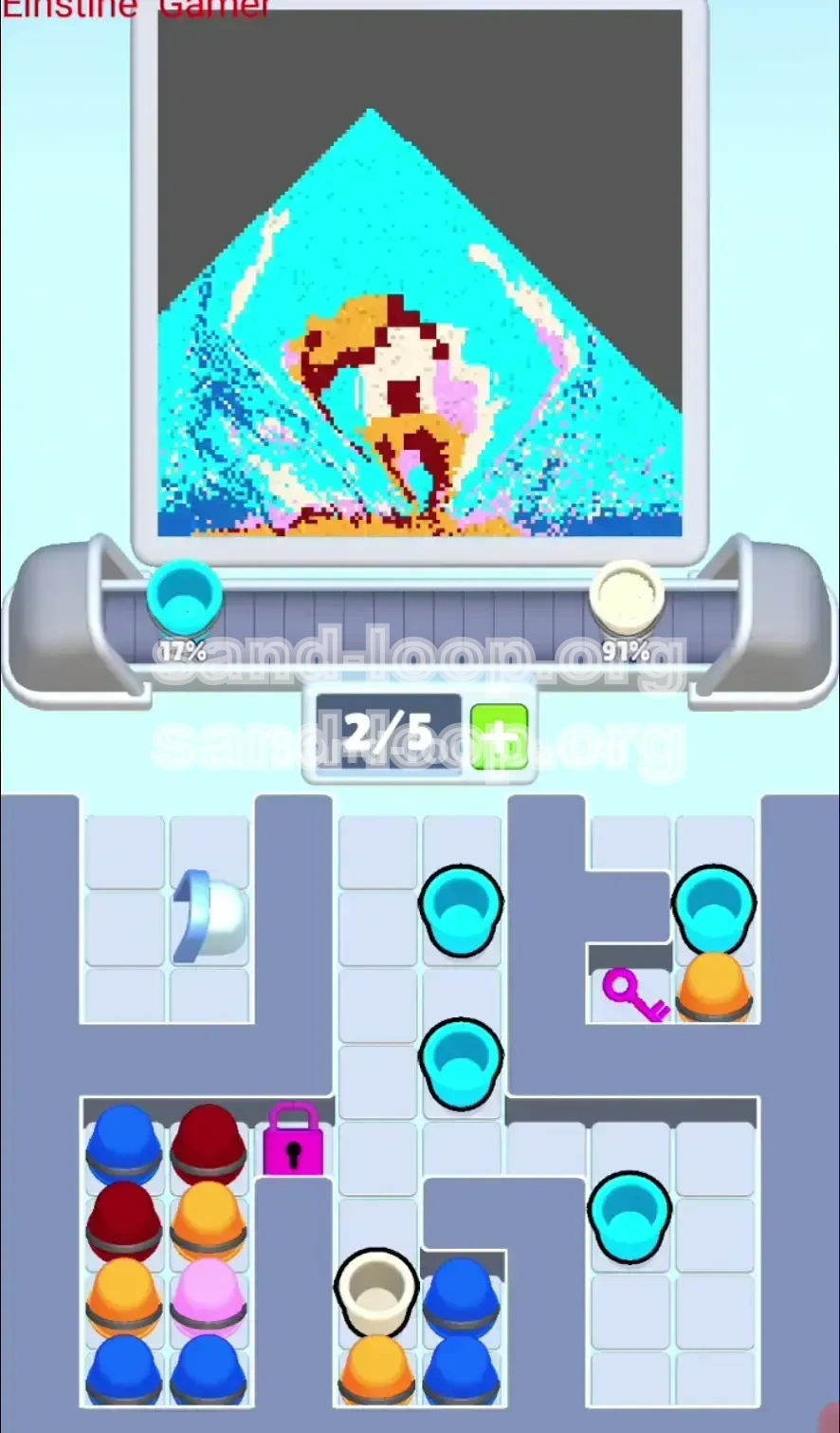 Sand Loop Level 149 screenshot 2