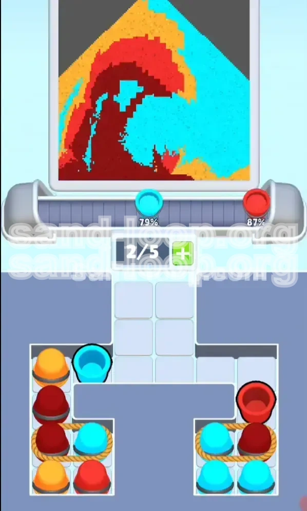 Sand Loop Level 151 screenshot 2