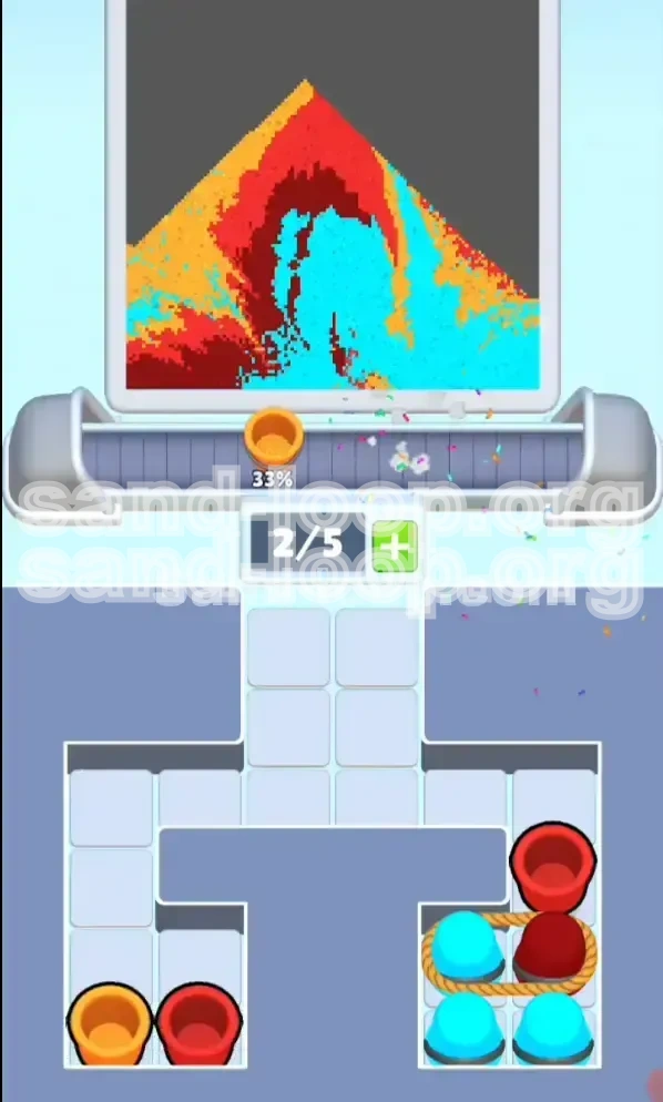 Sand Loop Level 151 screenshot 3