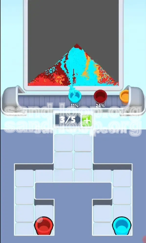 Sand Loop Level 151 screenshot 4