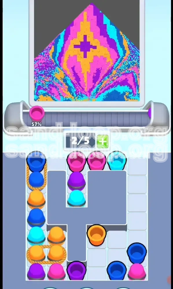 Sand Loop Level 154 screenshot 2