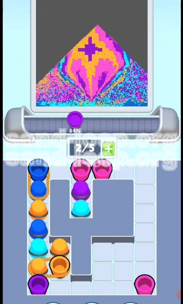 Sand Loop Level 154 screenshot 3