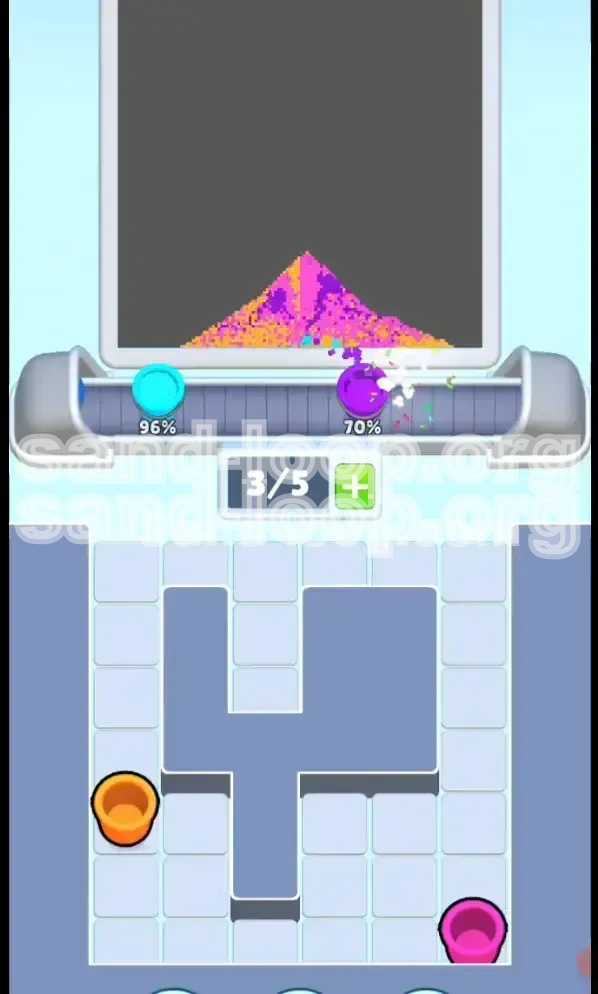 Sand Loop Level 154 screenshot 4