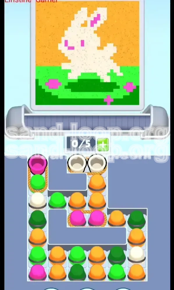 Sand Loop Level 155 screenshot 1